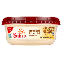 Sabra Hummus, Roasted Pine Nut, Family Size, 17 Ounce