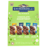 Ghirardelli Chocolate, Assortment, Bunnies, 12.4 Ounce