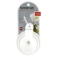 Good Cook Funnel Set, 3 Pk, 3 Each