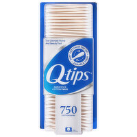 Q-tips Cotton Swabs, Paper Stick, 750 Each