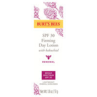 Burt's Bees Day Lotion, Firming, Renewal, SPF 30, 1.8 Ounce