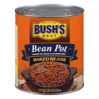 Bushs Best Bean Pot Baked Beans, 117 Ounce