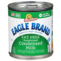 Eagle Brand Borden Condensed Milk, Fat Free, Sweetened, 14 Ounce