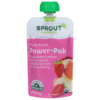 Sprout Organics Superblend Mixed with Organic Apple, Apricot & Strawberry, 12+ Months, 4 Ounce