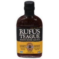 Rufus Teague BBQ Sauce, Honey Sweet, 15.25 Ounce