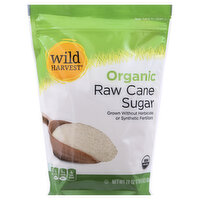 WILD HARVEST Cane Sugar, Raw, Organic, 24 Ounce