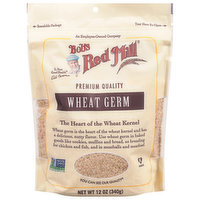 Bob's Red Mill Wheat Germ, Premium Quality, 12 Ounce