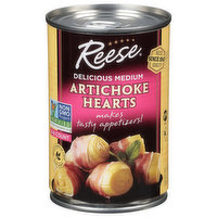 Reese Artichoke Hearts, Delicious Medium, 14 Ounce