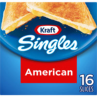 Kraft American Cheese Slices, 16 Each