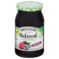 Smucker's Fruit Spread, Triple Berry, Natural, 17.25 Ounce