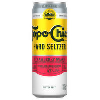 Topo Chico Hard Seltzer, Strawberry Guava, 24 Fluid ounce