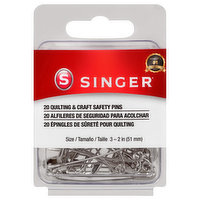 Singer Safety Pins, Quilting & Craft, 20 Each