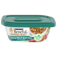 Purina Beneful Dog Food, Savory Rice & Lamb Stew, Prepared Meals, 10 Ounce