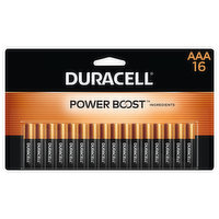 Duracell Batteries, Alkaline, AAA, 1.5 V, 16 Each