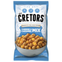 G.H. Cretors Popped Corn, Cheese & Caramel Mix, 7.5 Ounce