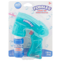 Fubbles Bubble Blaster, Bubble Solution, Light Up, 2.36 Fluid ounce