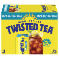 Twisted Tea Hard Iced Tea, Half & Half, 12 Each