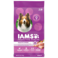 IAMS Dog Food, Super Premium, Chicken & Whole Grain Recipe, Mature 7+, 7 Pound
