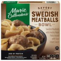 Marie Callender's Swedish Meatballs Bowl Frozen Meal, 11.5 Ounce