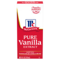 McCormick All Natural Pure Vanilla Extract, 4 Fluid ounce