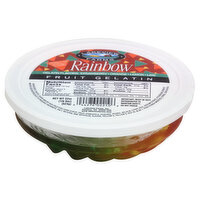 Lakeview Farms Fruit Gelatin, Rainbow, 22 Ounce