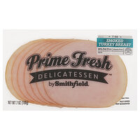 Prime Fresh Turkey Breast, Smoked, 7 Ounce