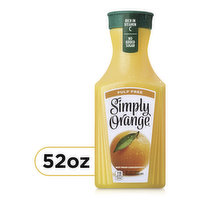 Simply  Orange Pulp Free Orange Juice, 52 Fluid ounce