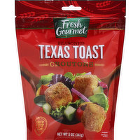 Fresh Gourmet Croutons, Texas Toast, Seasoned, 5 Ounce