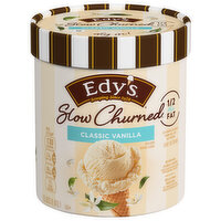 Edy's Slow Churned Slow Churned Classic Vanilla Light Ice Cream, 1.5 Quart