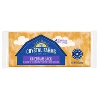 Crystal Farms Cheese, Cheddar Jack, 7 Ounce