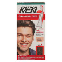 Just For Men Easy Comb-In Color, Dark Brown A-45, 1 Each