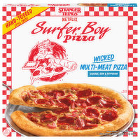 Surfer Boy Pizza Pizza, Wicked Multi-Meat, Hand Tossed, 24.2 Ounce