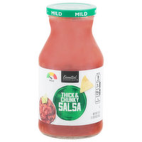 Essential Everyday Salsa, Thick & Chunky, Mild, 24 Ounce