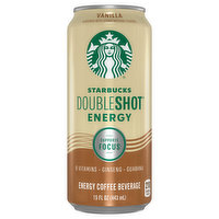 Starbucks Double Shot Energy Coffee Beverage, Vanilla, 15 Fluid ounce