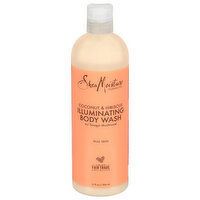 Shea Moisture Body Wash, Illuminating, Coconut & Hibiscus, Dull Skin, 13 Fluid ounce