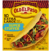 Old El Paso Taco Shells, Extra Large, 10 Each