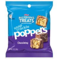 Rice Krispies Treats Snap Crackle Poppers Marshmallow Breakfast Bites, Chocolatey, 1 Ounce