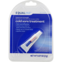 Equaline Cold Sore Treatment, Maximum Strength, 0.07 Ounce