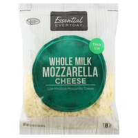 Essential Everyday Cheese, Whole Milk, Mozzarella, Thick Cut, 32 Ounce