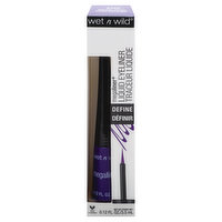 Wet n Wild Megaliner Eyeliner, Electric Purple, Define, Liquid, 0.12 Ounce
