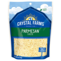 Crystal Farms Cheese, Finely Shredded, Parmesan, 5.5 Ounce
