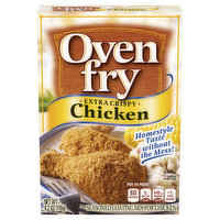 Oven Fry Coating Mix, Seasoned, Chicken, Extra Crispy, 4.2 Ounce