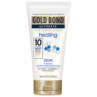 Gold Bond Skin Therapy Cream, Healing, Aloe, Fresh Clean Scent, 5.5 Ounce
