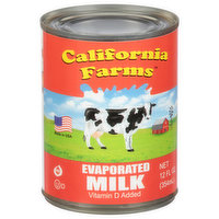 California Farms Evaporated Milk, 12 Fluid ounce