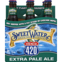 SweetWater Brewing Company Ale, Extra Pale, 420, 6 Each