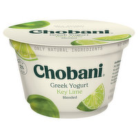 Chobani Yogurt, Greek, Low-Fat, Key Lime, Blended, 5.3 Ounce