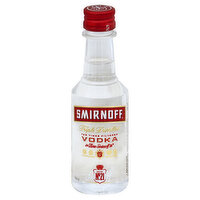 Smirnoff Vodka, Triple Distilled, Recipe No. 21, 50 Millilitre