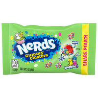 Nerds Candy, Gummy Clusters, Share Pouch, 3 Ounce
