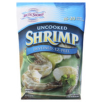 Arctic Shores Shrimp, Uncooked, Deveined, Ez-Peel, 16-20