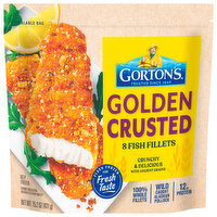 Gorton's Fish Fillets, Golden Crusted, 8 Each